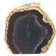 Brown agate geode from Brazil 362g