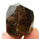 Gemstone with tourmaline and other inclusions, cut form 25g