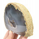 Agate geode with cavity from Brazil 790g
