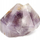 Amethyst + crystal combined cut crystals 153g