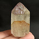 Crystal with amethyst cut point 58g