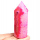 Agate point pink with cavity 167g (Brazil)