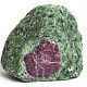 Ruby in zoisite for collectors 377g
