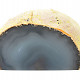 Agate geode with a hollow from Brazil 534g