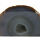Agate geode with a hollow from Brazil 1800g