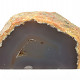 Agate geode from Brazil 259g