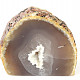 Agate geode with a hollow from Brazil 217g