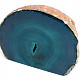 Agate geode dyed green Brazil 1577g