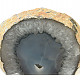Agate geode with a hollow from Brazil 440g