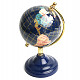 Globus skládaný z drahých kamenů 16,5cm (401g)