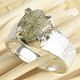 Diamant surový prsten Ag 925/1000 7,6g vel.59