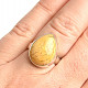 Mookaite ring drop shape size 54 Ag 925/1000 5.2g