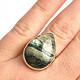 Prsten jaspis oceánový vel.59 Ag 925/1000 7,1g
