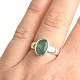Smaragd prsten vel.55 stříbro Ag 925/1000 3,8g