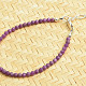 Phosphosiderite bracelet beads 3.5mm clasp Ag 925/1000