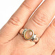 Expensive opal ring oval size 54 Ag 925/1000 6.4g