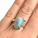 Aquamarine ring size 57 Ag 925/1000 4.5g
