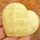Calcite yellow heart from Pakistan 142g