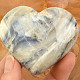 Sodalite heart from Pakistan 129g