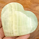 Calcite pistachio heart 225g