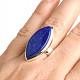 Lapis lazuli ring Ag 925/1000 11.5g size 56