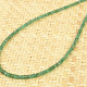 Náhrdelník smaragd Ag 925/1000 45cm (9g)
