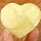 Calcite yellow heart from Pakistan 116g
