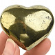 Chalcopyrite heart from Peru 107g