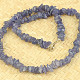 Tanzanitový náhrdelník 47cm zapínání Ag 925/1000 47g