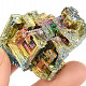Colored bismuth crystal 76.7g