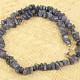 Tanzanit náhrdelník 47cm zapínání Ag 925/1000 61,8g
