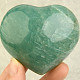 Smooth amazonite heart from Madagascar 241g