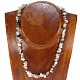 In tourmaline crystal necklace (45 cm)