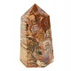 Zkamenělé dřevo velká špice brus Madagaskar 1205g