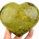 Zelený opál srdce z Madagaskaru 690g