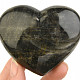 Dark feldspar heart from Madagascar 192g