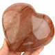Křišťál s hematitem ve tvaru srdce z Madagaskaru 962g