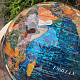 Globe large decorative paua shell