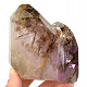 Křišťál + ametyst+ záhněda  broušený krystal Madagaskar 441g