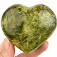 Zelený opál srdce z Madagaskaru 228g