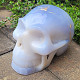 Blue chalcedony skull 2960g