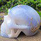 Blue chalcedony skull 2960g