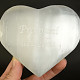 Selenite white heart with the inscription For a teacher approx. 10 cm
