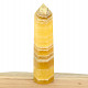 Fluorit žlutý špice broušená QEX 137g