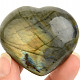Labradorite heart from Madagascar 86g