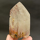 Crystal with rutile point cut Madagascar 103g