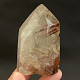 Crystal with rutile point cut Madagascar 103g