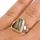 Achátový prsten stříbrný vel.55 Ag 925/1000 9,0g