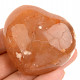Pink agate heart from Madagascar 118g