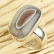 Silver ring with agate size 55 Ag 925/1000 7.7g